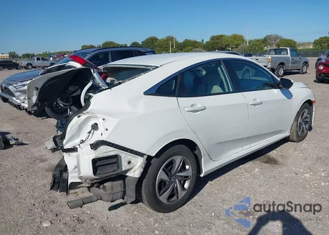 2020 Honda Civic Lx from USA, damaged, VIN 19XFC2F68LE206395